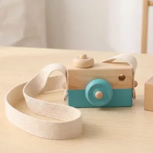 montessori toy, montessori wooden toys, wooden camera toy