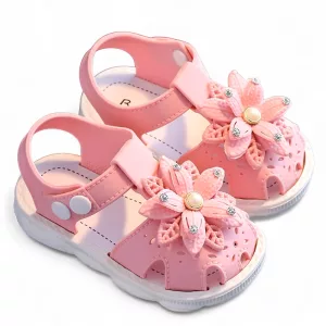 closed toe sandals, girls sandals, summer sandals, summer shoes, kids sandals, beach sandals, floral sandals, casual sandals