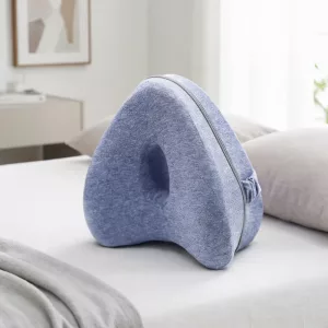 knee pillow, leg pillow, side sleeper knee pillow, memory foam knee pillow, pregnancy knee pillow
