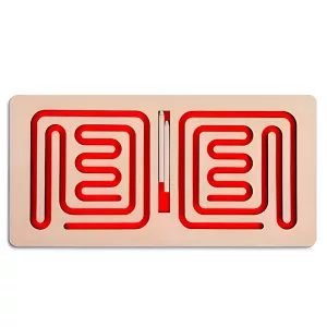 brain puzzle toy, wooden maze, brain development toy