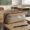large pencil case, pen pouch, cute pencil pouch, pencil case with compartments