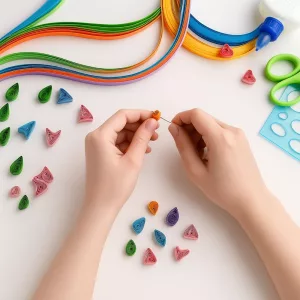 quilling paper, quilling paper strips, quilling strips