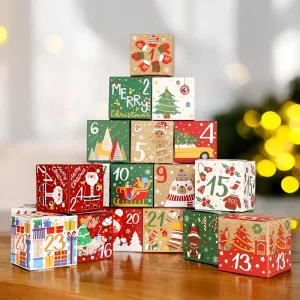 christmas advent calendar, 24 days advent calendar