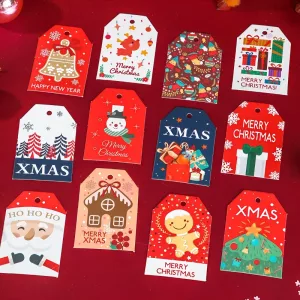kraft gift tags, christmas gift tag, paper gift tag, christmas present tag, christmas present labels