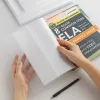 transparent book cover, book protector, notebook cover, clear book cover, plastic book covers