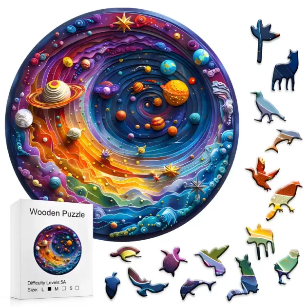 wooden jigsaw puzzle