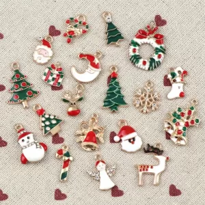 christmas necklace pendant, christmas charm