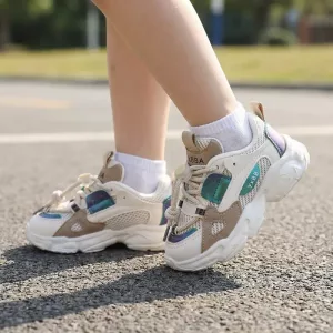 Comfortable Mesh Sneakers Flexible Lightweight Shoes for Kids