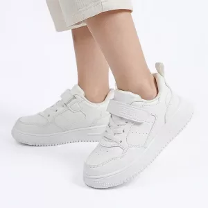 Anti-Slip Thick Sole Sneakers Stylish Casual Shoes with Hook and Loop for Kids