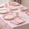 disposable tableware set, party paper plates, tableware set