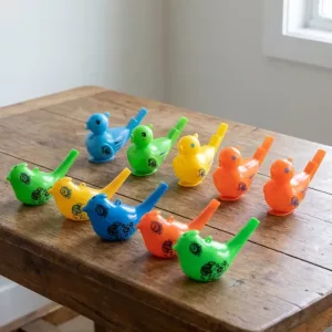 10pcs Coloured Bird Whistle Set for Kids