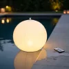 led pool ball, light up pool balls, floating light up ball, glowing pool balls