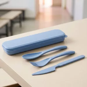 3pcs Portable Utensils Set for Kids