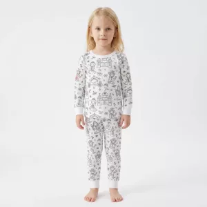 colorable pajama set
