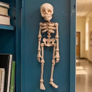 Fun Skeleton Magnetic Toy Decor for School Locker