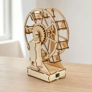 3d wooden puzzle, ferris wheel building blocks