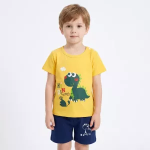 Cute Cotton Shorts T-Shirt Summer Set for Kids