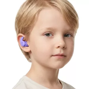 Soft Ergonomic Silicone Swimming Earplugs for Kids