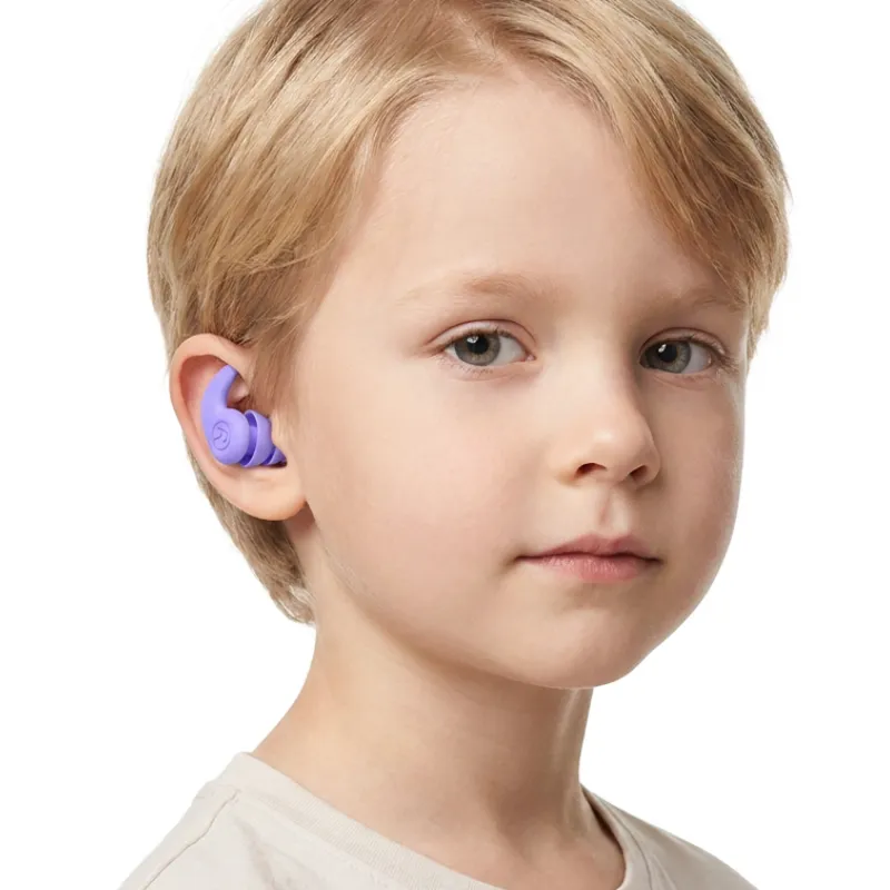 Soft Ergonomic Silicone Swimming Earplugs for Kids