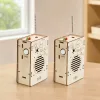 3d wooden puzzle, walkie-talkie building blocks