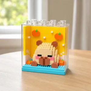 Animal Model Building Blocks Set Cute Assembly Toy for Kids