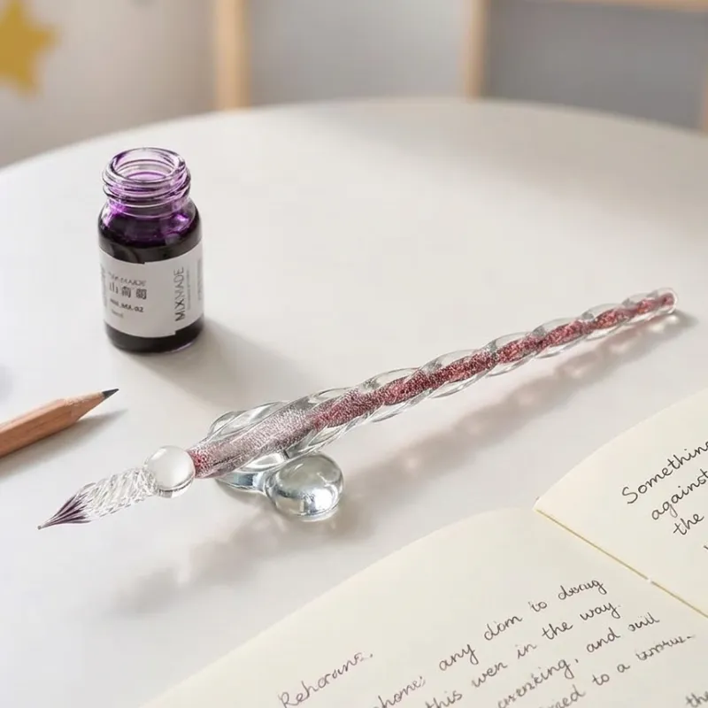 glass dipping pen, glass ink pen