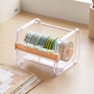 paper tape dispenser, washi tape holder, kraft tape dispenser, kraft paper tape dispenser