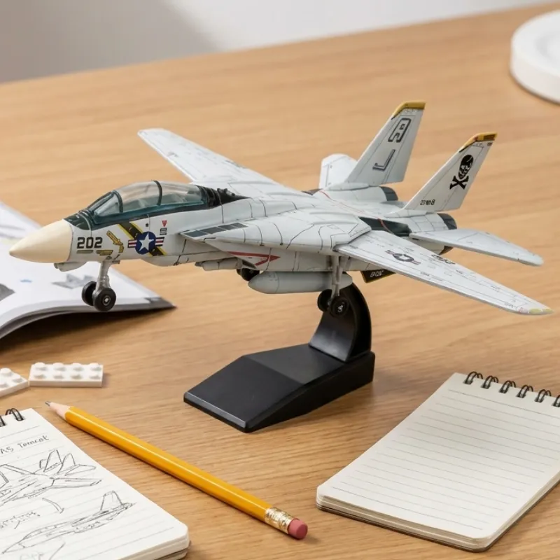 DIY Military Aircraft Assembly Toy Jet Building Block Set for Kids