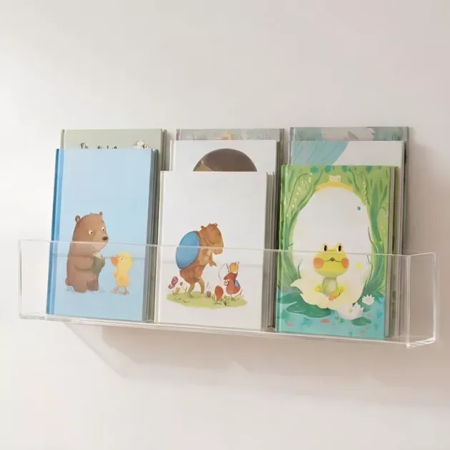 wall mounted book shelf, floating bookshelves