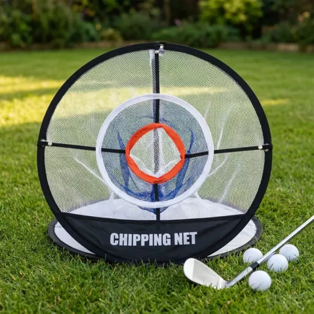 golf chipping net, golf hitting net and mat, pop up golf net
