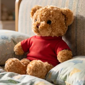 Cute Plush Teddy Bear Toy Adorable Stuffed Animal in Sweater