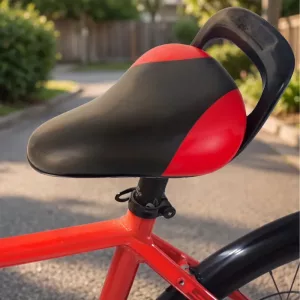 comfortable bike saddle, comfortable bicycle saddle, padded bike saddle