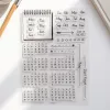 calendar stamp set