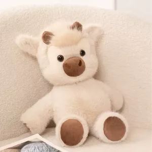 Cute Cow Stuffed Animal Plush Toy for Kids