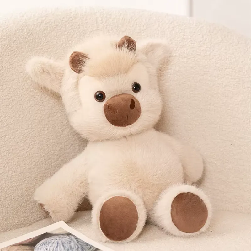 Cute Cow Stuffed Animal Plush Toy for Kids