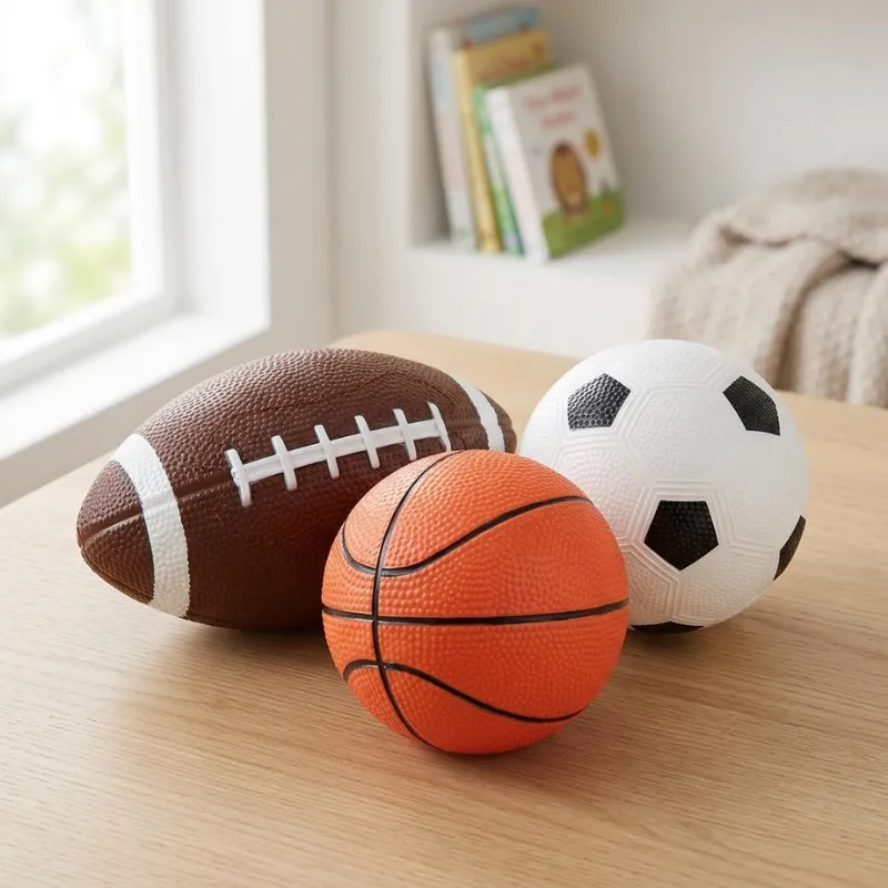 3pcs Inflatable Sports Ball Set for Kids