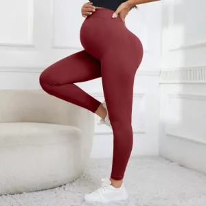 pregnancy yoga pants, pregnancy workout leggings, supportive maternity leggings