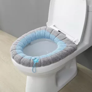 Warm Plush Winter Toilet Seat Cover for Kids
