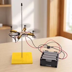 DIY Wooden Drone Model Assembly Kit STEM Science Toy for Kids