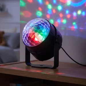 rotating disco ball