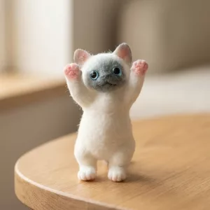 Cute Stress-Relief Squishy Cat Squeeze Fidget Toy for Kids