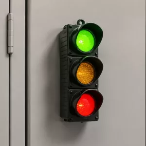 Small Electric Traffic Lights Magnetic Toy Decor for School Locker