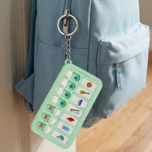 Daily Planner Checklist Keychain for Kids